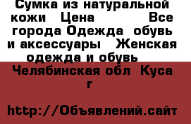 Сумка из натуральной кожи › Цена ­ 2 900 - Все города Одежда, обувь и аксессуары » Женская одежда и обувь   . Челябинская обл.,Куса г.